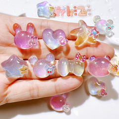 樹脂アクセサリー diy ジュエリーアクセサリー靴花水カップステッカークリーム接着剤アクセサリー子供の帽子 ab 接着剤五芒星