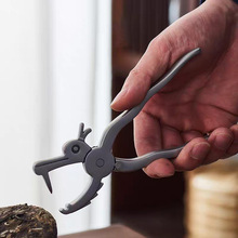 不锈钢茶钳开茶器普洱茶刀手工茶砖茶饼撬刀茶具配件专用撬茶工具