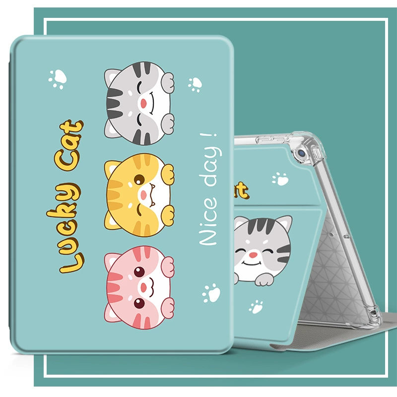 Подходящий набор защиты для Huawei Tablet Anti-Follow Cartoon 11.5 всесторонний Matepad airbag PRO 10.8 Прозрачный силикон