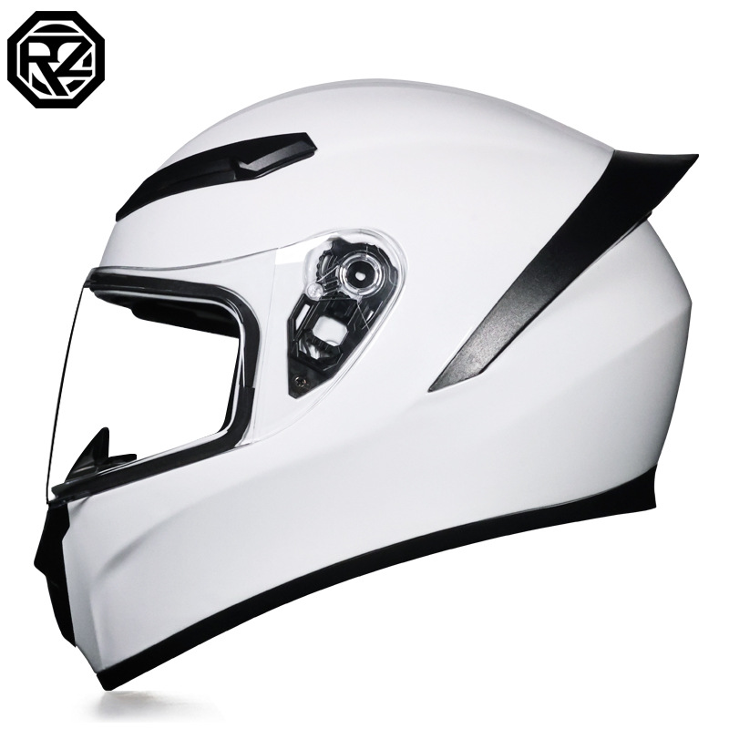 Orz casco de motocicleta 3c DOT certificado Four Seasons unisex coche eléctrico locomotora casco completo casco transfronterizo