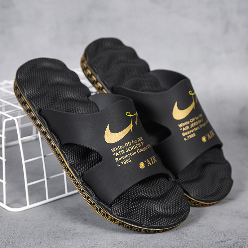 Cross-border Summer plus size Leg Sandals Home Slides Light Soft Slippers AliExpress Outdoor Casual Men's Shoes