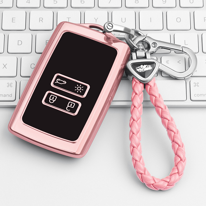 Aplicable a Dongfeng Reno Corea llave del coche caso coreao 2018 Reno coche de alta gama Shell hebilla