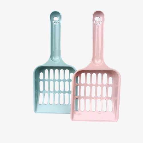 Wholesale giant cat litter scoop, garbage can, PP, JIANPAI, tofu cat litter scoop, large hole, large size, leaky scoop, JIANPAI 