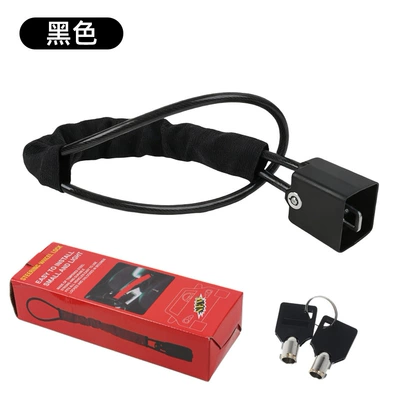 anti-theft car anti-theft lock, Car lock - black-english-color-box-plum-blossom-lock