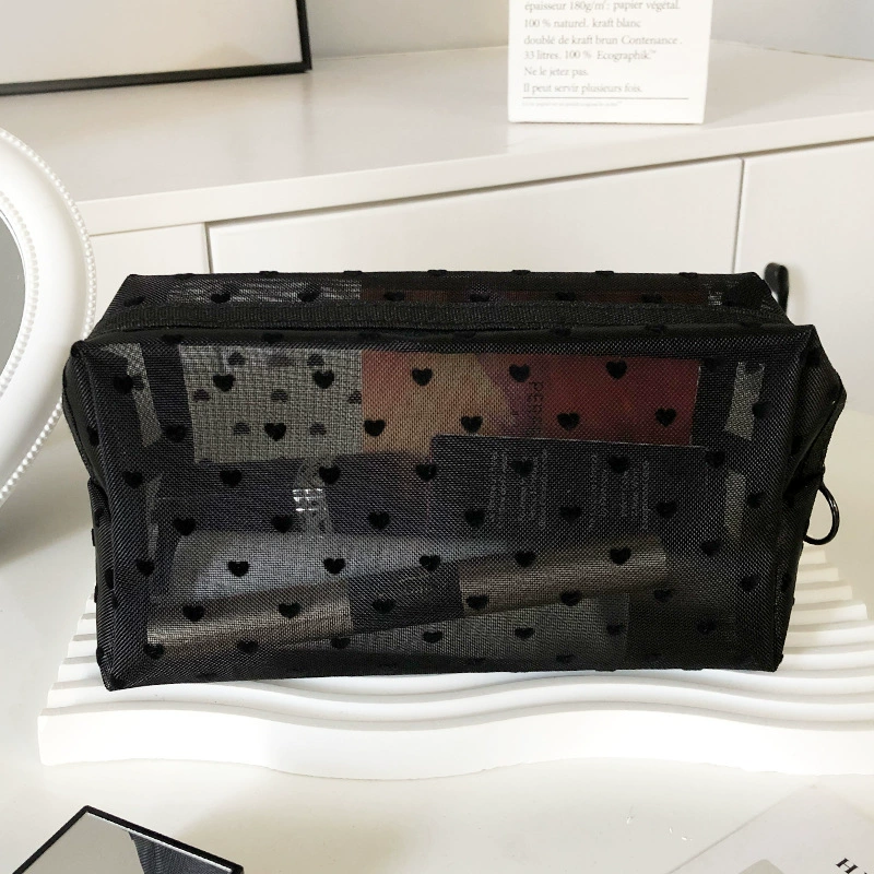 Косметичка ручная, вместительная 21×8 см, сумка для помад и аксессуаров