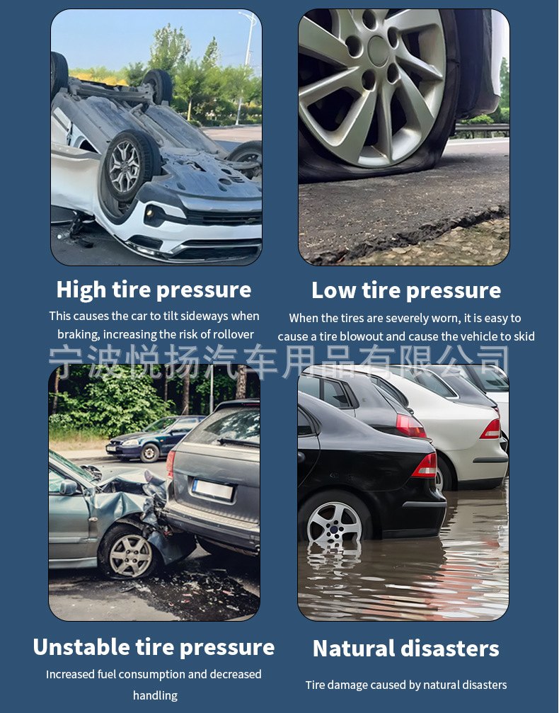 Cross-Border Car Air Pump, Electric Car Tire Inflator, Jump Starter, All-In-One Inflator, Battery