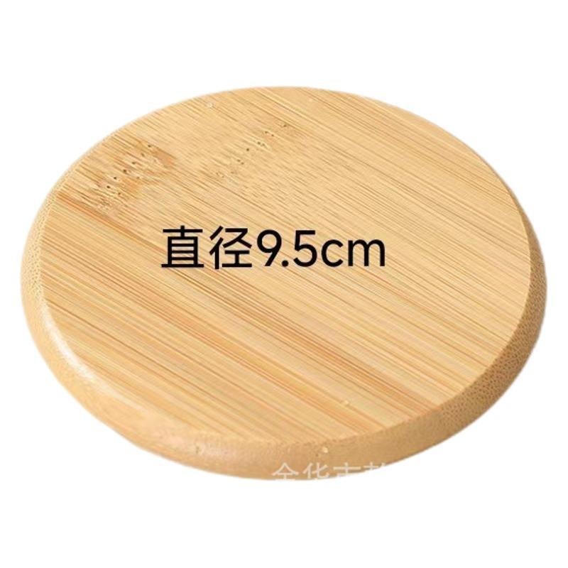Nuevo juego de posavasos de bambú simple, mantel redondo duradero, vajilla diaria de escritorio, almohadilla de aislamiento al por mayor
