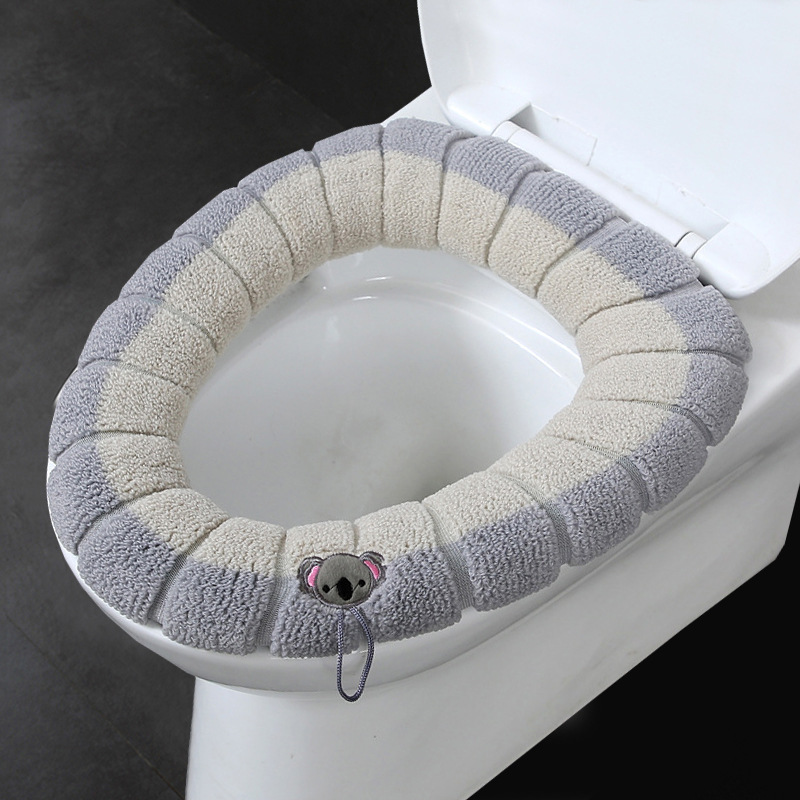 Pen, pillow, knitted toilet seat, increased thickness, washable