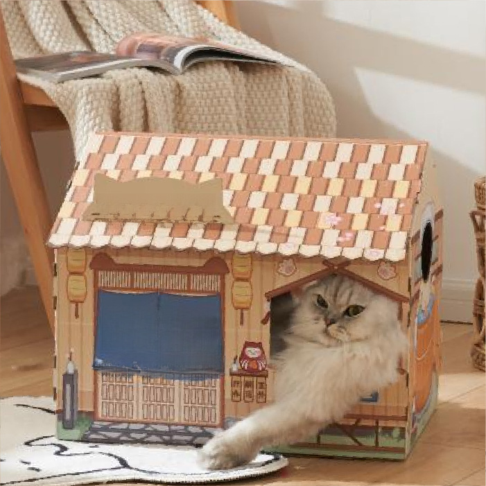 Cat Tax, Cat Commercial Street, Onsen House, Milk Tea Shop, Cat House Nest, Scratching Board