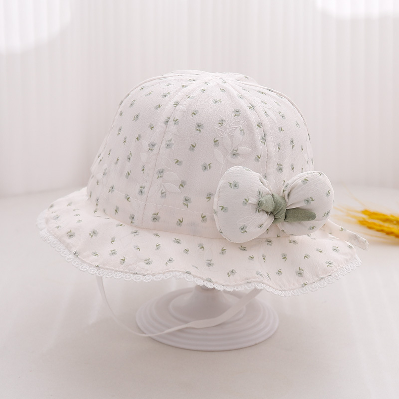 Sombrero de bebé otoño y invierno sombrero de bebé hombre sombrero de pescador para niños niñas sombrero de sol pequeño mes