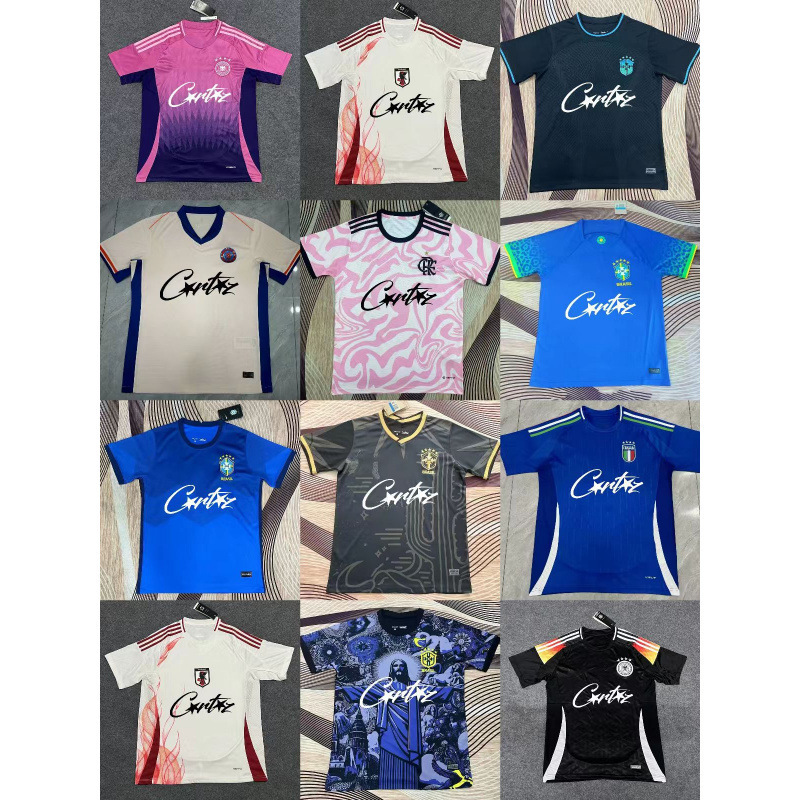 Football Fan Jerseys, Short-Sleeved Shirts, Brazil, Flamengo, Japan, Italy, Germany, Must-Have Items for Trendy Fans