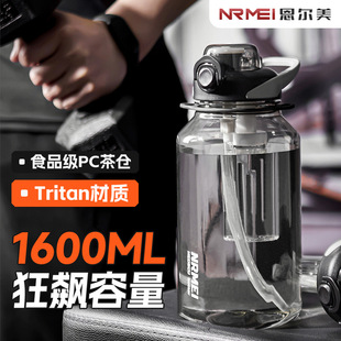 Water Cup Large Capacity Male Students High Temperature Resistant 2025 New Large Fitness Sports Kettle Ton Barrel Ton Cup Summer