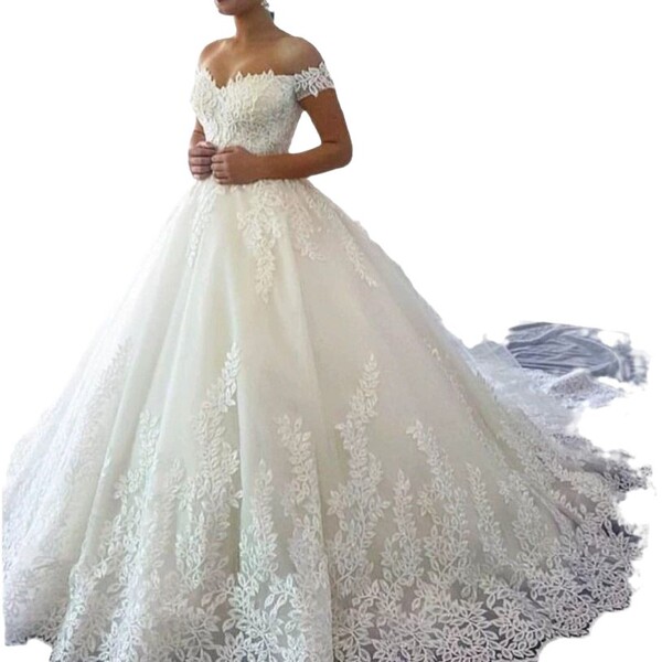 white wedding dress for pregnant