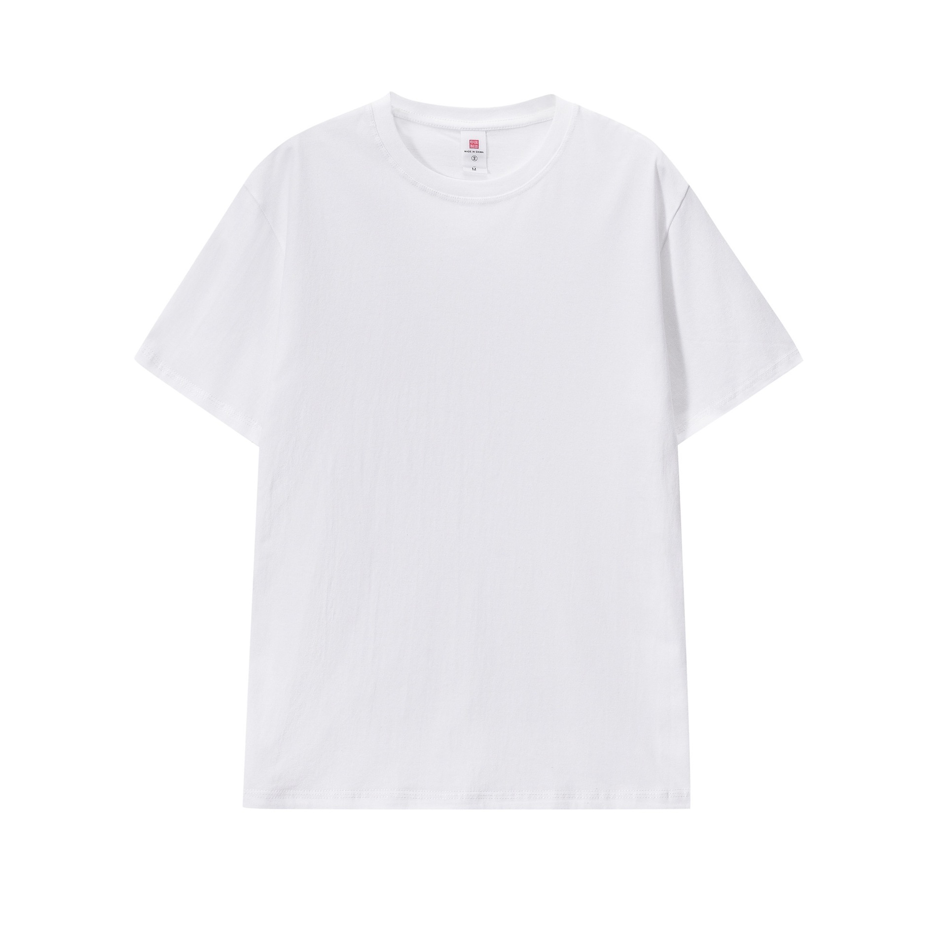 Camiseta de manga corta de algodón puro para hombre, 100% algodón, nueva camiseta básica de verano, cuello redondo, holgada, color sólido, estilo coreano, ropa interior moderna