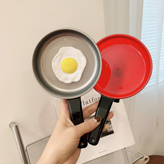 Wholesale funny and cute quirky hair accessories creative headbands for women hair clips personalized headbands for flat-bottomed pan fried eggs