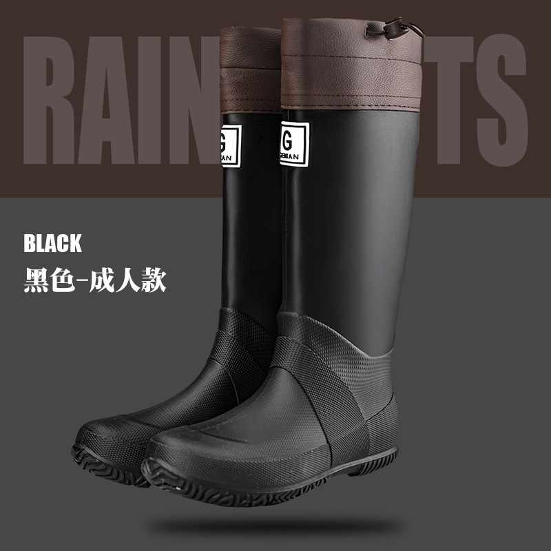 大货价可折叠防水鞋西双版纳雨林徒步赶海爬山雨靴男女款防滑雨鞋|undefined