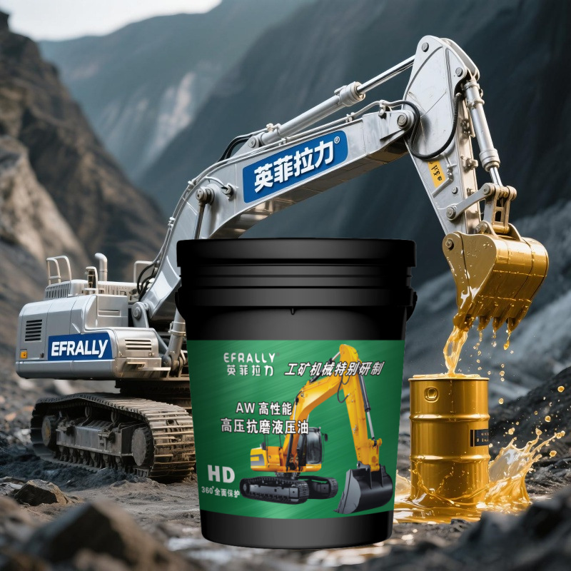 厂家批发英菲拉力46#68#抗磨液压油工程机械用油机油16L18L 170KG