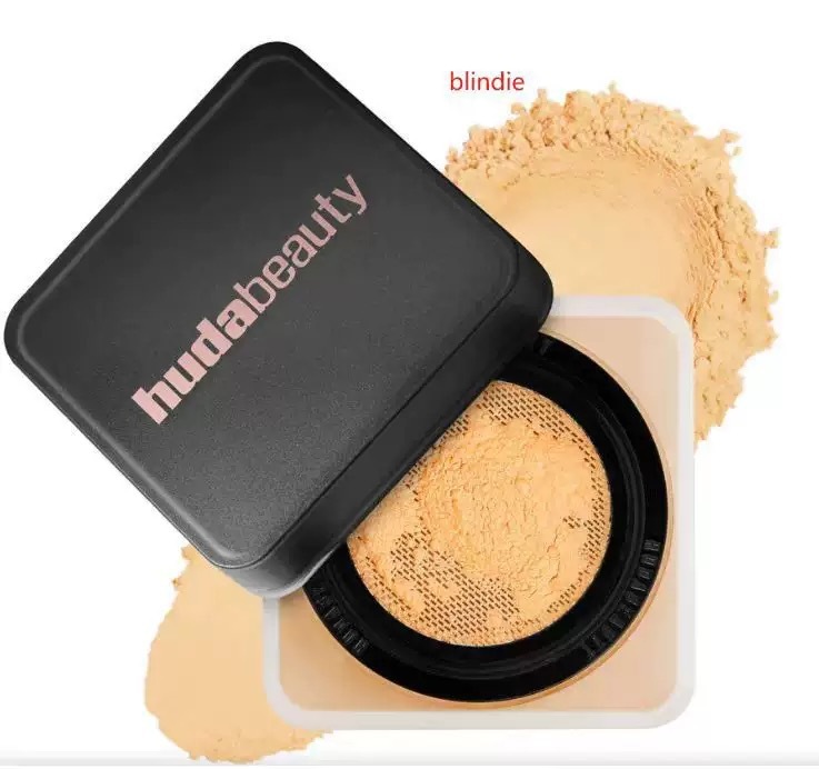 跨境现货HUDA散粉Beauty胡达美丽清透定妆粉饼控油清爽蜜粉遮瑕|undefined