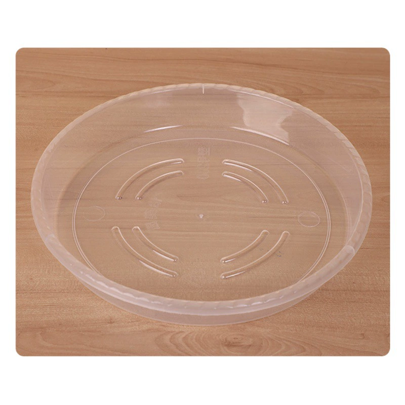 Прозрачный круглый пластиковый цветочный горшок лоток зеленый цветочный горшок Нижняя опора роза цветочный горшок шасси оптовая продажа с фабрики