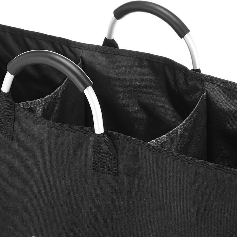 Three-layer sorting recyclable garbage collection bag kitchen environmental protection empty bottle storage basket recycling bin