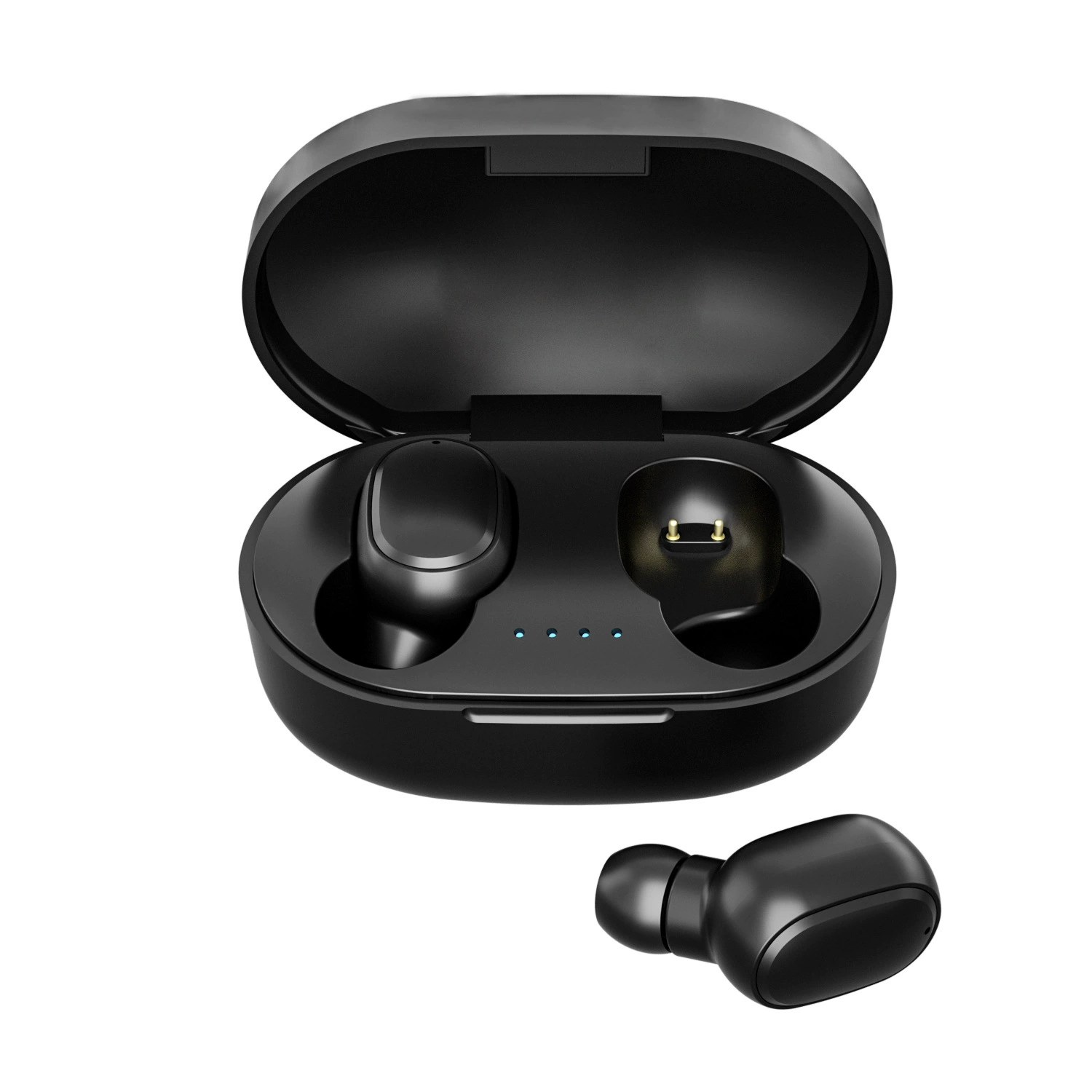 Wireless Earbuds 6S, Bluetooth 5.3, Button Control, Compact Charging Case