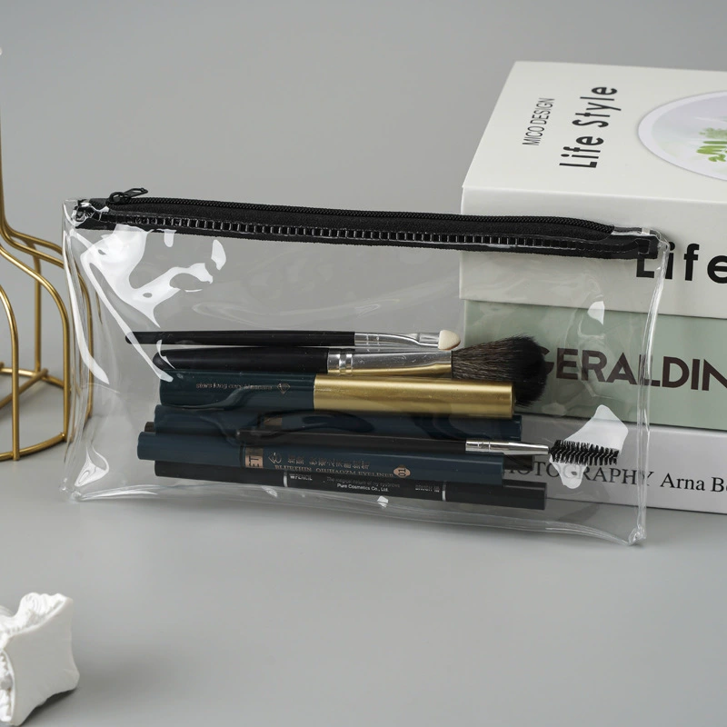 Прозрачная водонепроницаемая косметичка из ПВХ, портативная дорожная сумка для туалетных принадлежностей, оптовая продажа, с возможностью нанесения логотипа, многофункциональная сумка для хранения