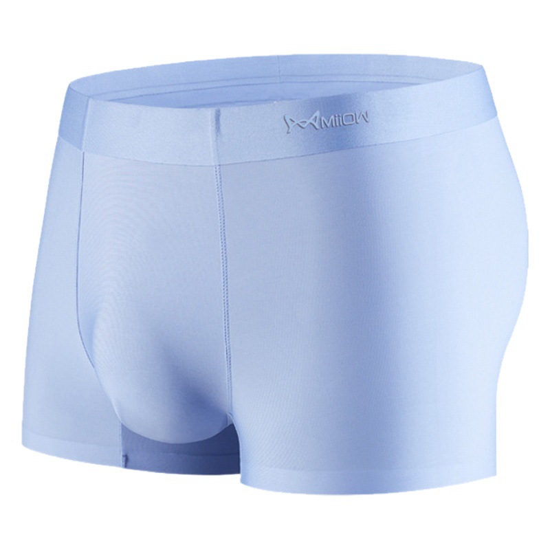 Cat Man bienes genuinos de seda de hielo sin costura ropa interior de los hombres panal de los hombres mojado Mediados de cintura boxeadores entrega de fábrica al por mayor