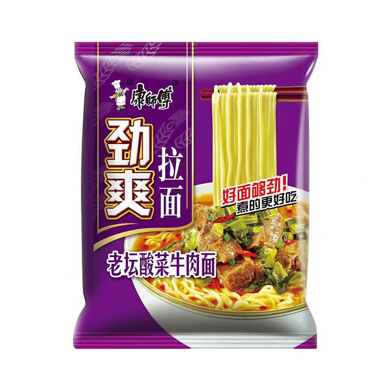 酸菜牛肉方便面