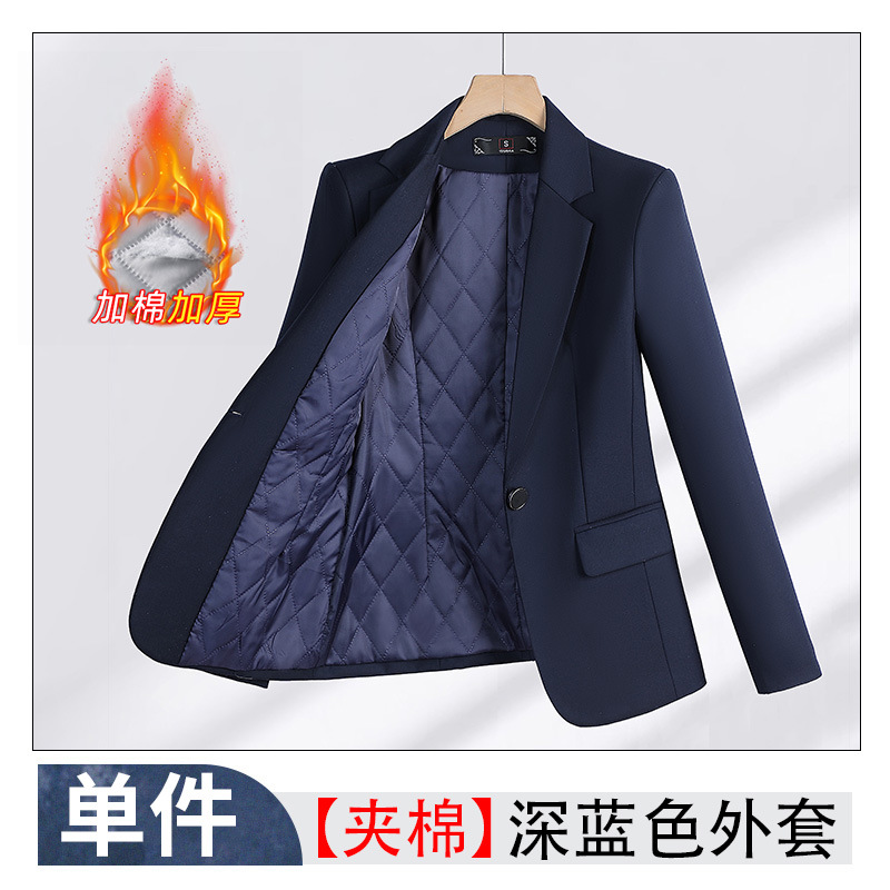 スーツのコートの女性春秋職業スーツの面接正装の気質のスーツのホテルのフロントの工装のマネージャーの作業服