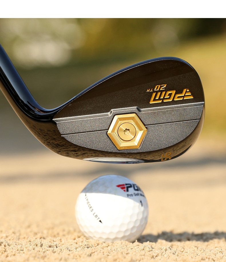 Bộ gậy sắt golf PGM 20TH 7 gậy (số 7, sand wedge, pitching wedge) trục carbon/thép mạ vàng đen — Bộ gậy sắt mạ vàng đen trục carbon cấp R (kèm bao đầu gậy) MTG088, Bộ gậy sắt mạ vàng đen trục carbon cấp SR (kèm bao đầu gậy) MTG088, Bộ gậy sắt mạ vàng đen trục carbon cấp S (kèm bao đầu gậy) MTG088, Bộ gậy sắt mạ vàng đen trục thép cấp R (kèm bao đầu gậy) MTG088 chi tiết 6