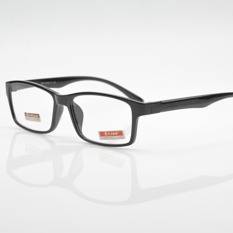 100 reading glasses for the elderly TR90 flower glasses aspheric resin glasses for men and women