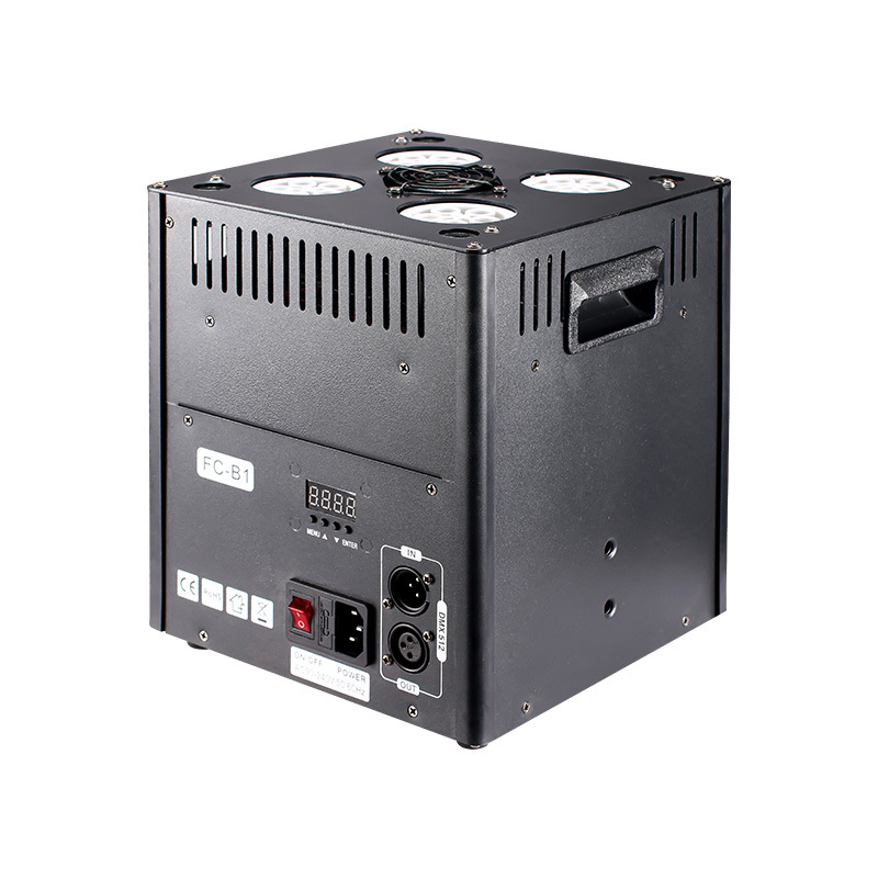 Nueva máquina de burbujas LED vertical para espectáculo especial de escenario de boda props bar gran máquina de soplado de burbujas lámpara de escenario