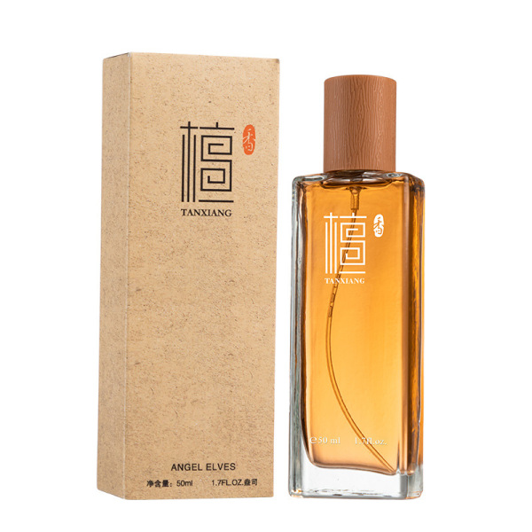wooden perfumed perfume with green tea sandalwood with a light…