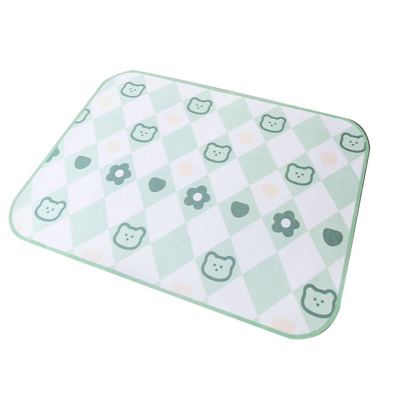 La primavera y el Verano Del Animal Doméstico PVC redondeado impermeable a prueba de orina estera para dormir perro estera del piso de dibujos animados gato casa Cuatro Estaciones estera del perro