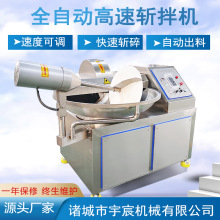 多功能变频大蒜泥斩拌机果蔬辣椒打泥斩拌机肉丸加工碎肉斩拌机