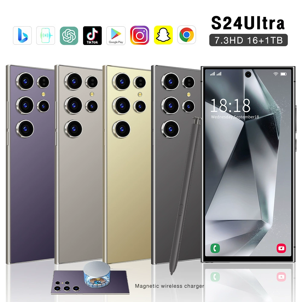 Новый кросс-бордер S24 Ultra6.75 экран 3+64ГБ встроенная стилус быстрая зарядка реальная 4G полный Netcom умный торговый мобильный телефон