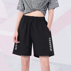 スポーツショーツ レディース 夏 薄手 ゆったり 速乾 ヨガ フィットネス パンツ セット 大きいサイズ ランニングウェア カジュアル 5点パンツ