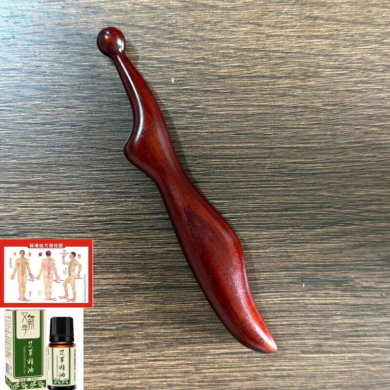 緑檀木点ツボ棒は全身通用経絡マッサージ足底マッサージ器ツボ棒足治療マッサージ棒です。|undefined
