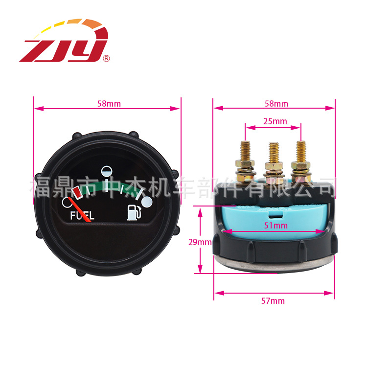 ZJY Zhongjie instrument oil gauge is suitable for bobcat Bobcat S70 6669665 6669663