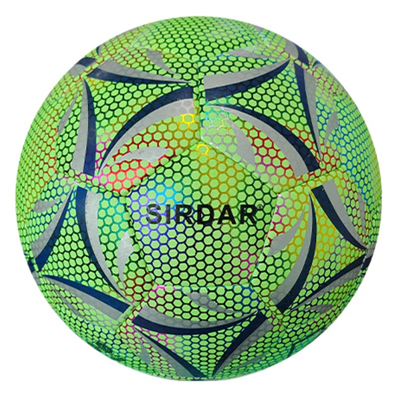 Venta al por mayor fútbol luminoso N ° 5 niños adultos estudiantes de la escuela primaria N ° 4 entrenamiento de competición especial resistente al desgaste reflectante fútbol luminoso