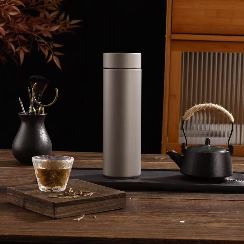 小米同モデル純チタン保温カップ二層チタンカップ茶水分離オフィスギフトビジネスストレートカップ大容量企業|undefined