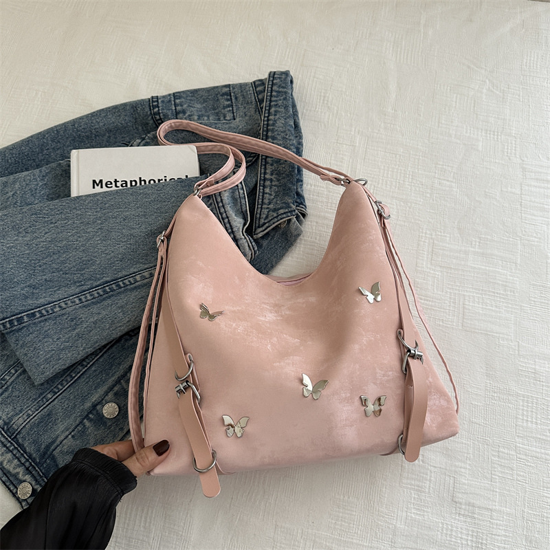 Bolsas de gran capacidad para mujeres 2024 nuevo verano de alto nivel nicho nicho viaje tote de hombro mochila de hombro