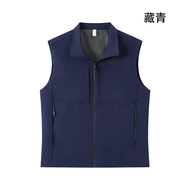 Primavera y otoño fotografía de montaña chaleco de pesca clip de caballo hombre chaleco al aire libre multi-bolsillo chaleco personalizado