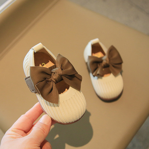 One piece drop shipping for baby girls and children's shoes  children's shoes toddler shoes for girls Korean style soft sole single shoes princess shoes