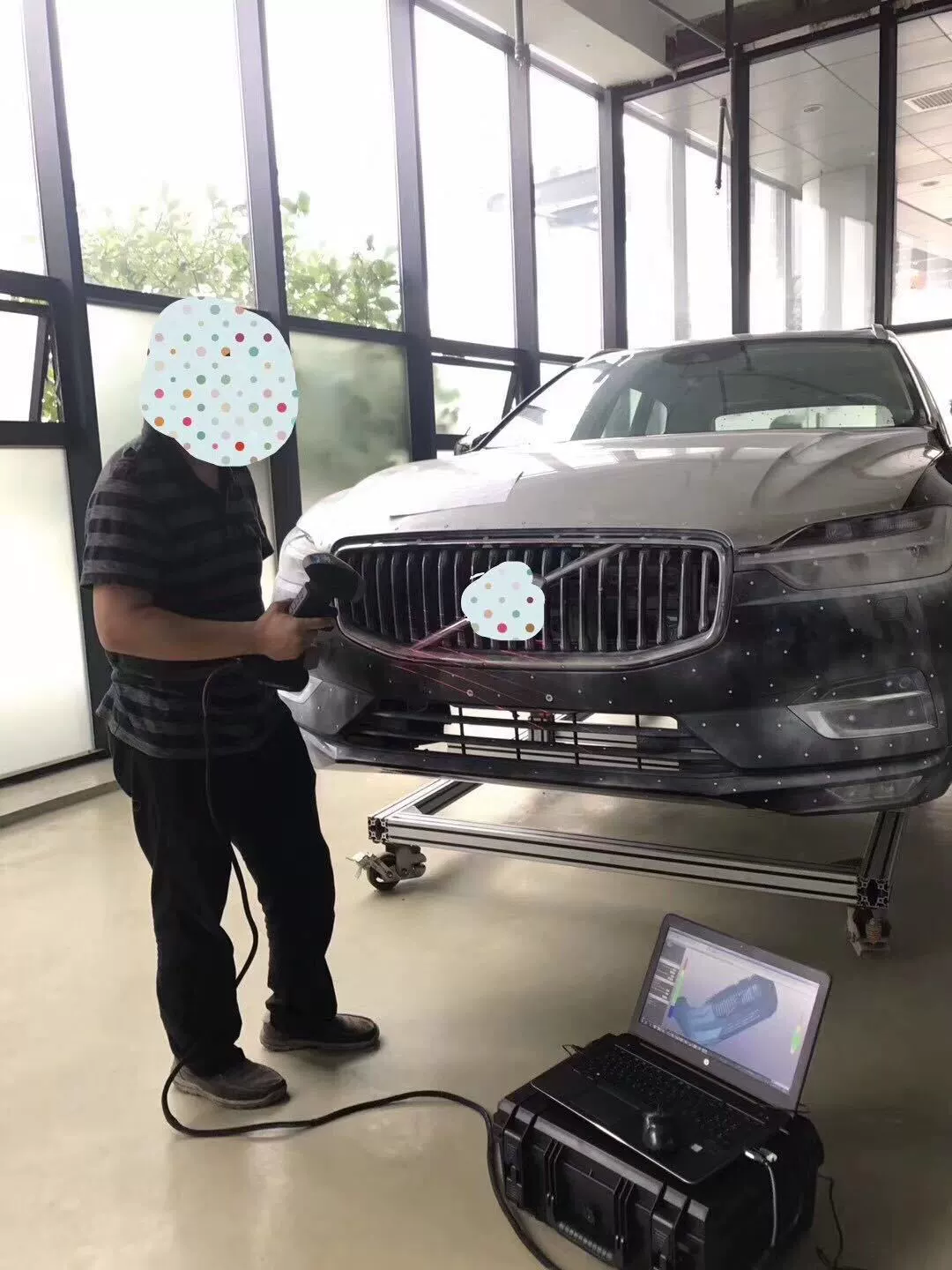 Захват движения 3Д, пункт отметки пункта развертки лазера анализа 3Д походки 3Д, точка цели