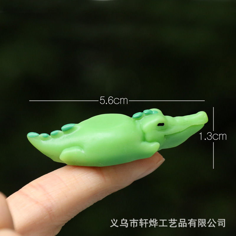 Animal encantador de simulación del delfín capibara hecho a mano muñeca micro paisaje decoración de maceta adornos de escritorio