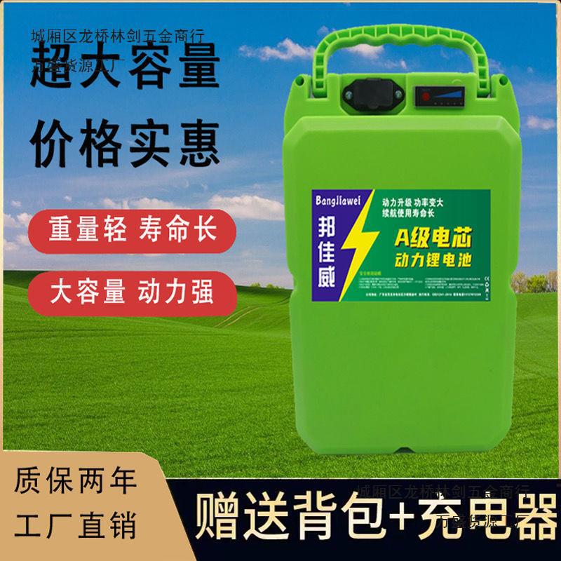 全新21V割草机绿篱抽水泵采茶机电锤电镐手电钻通用锂电池大容量