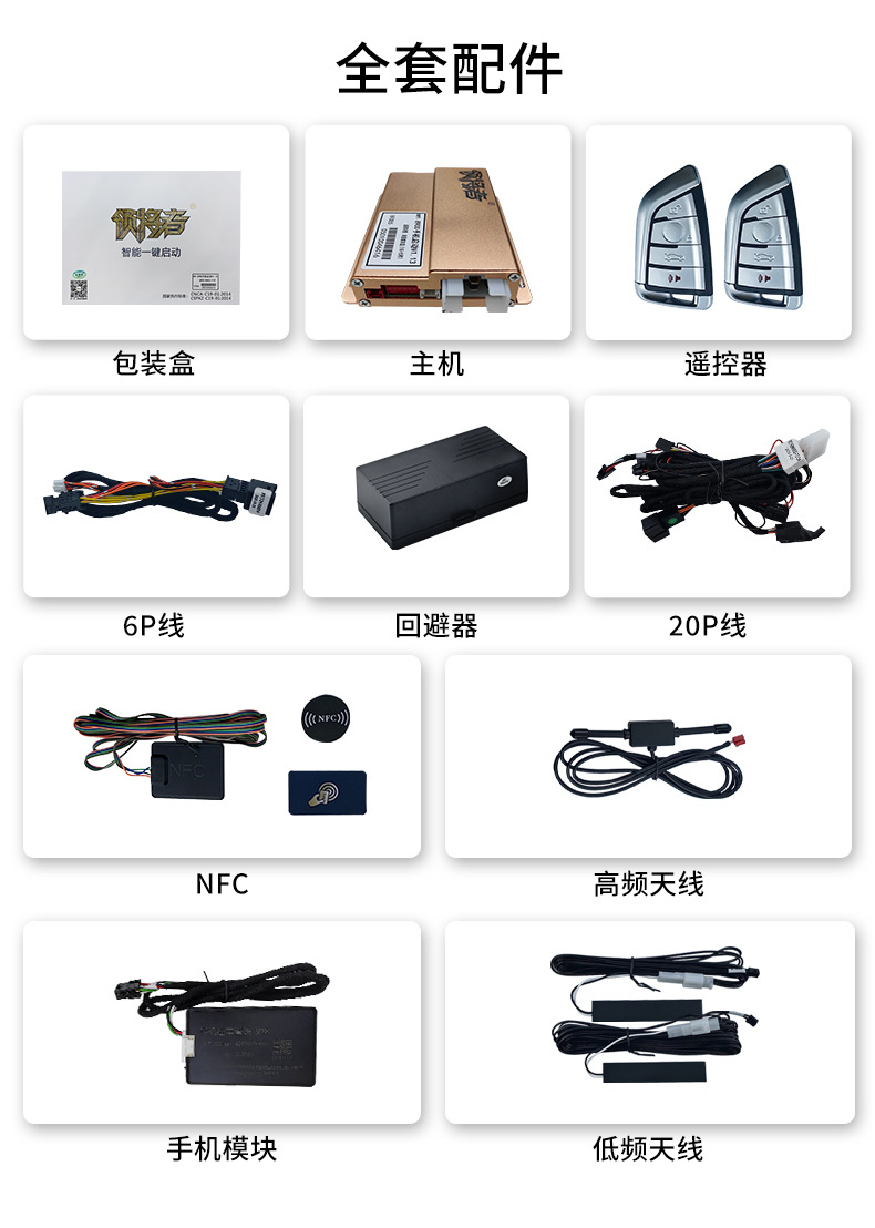 Original Factory Car Modification Key for Bmw Semi-Smart Card Key to One-Button Start