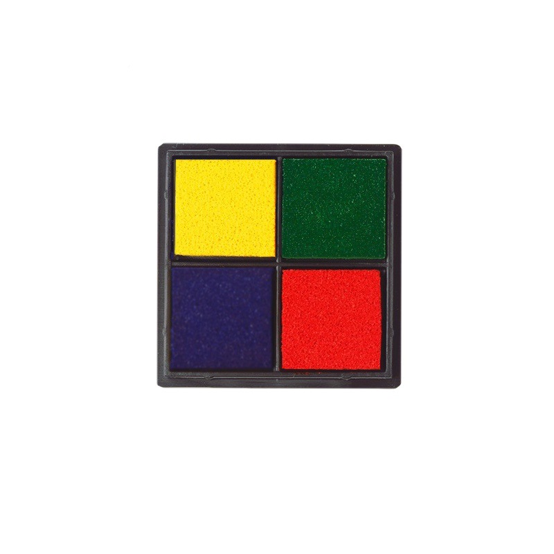 ��ɫ4*4����ӡ̨����ӡ���ͯ��ָ���������Ͽ�ˮϴ����ӡ��