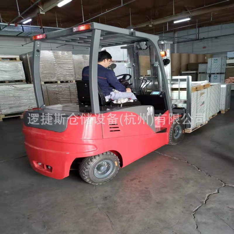 电动平衡重叉车座驾式液压四轮堆高车3吨铲车堆垛车升降装卸车